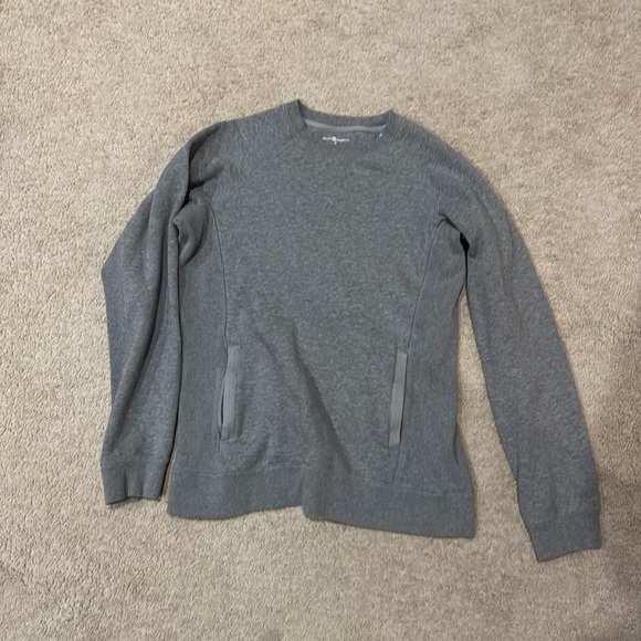 Duluth Trading Co women’s soft gray sweatshirt with pockets size small - Picture 1 of 5